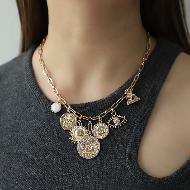 Magic Starry Sky Necklace Bracelet and Earrings Set