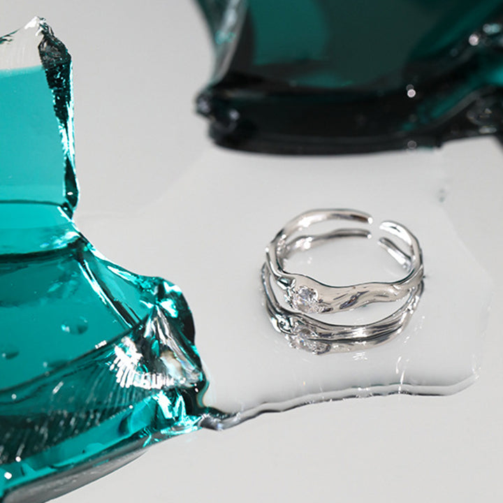 Irregular Diamond Ring