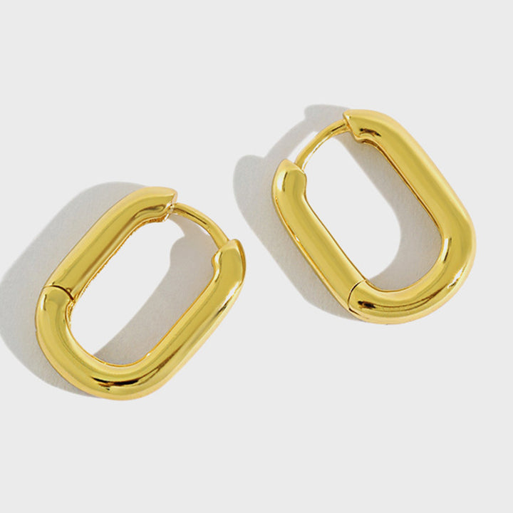 Mini Chunky Hoop Earrings