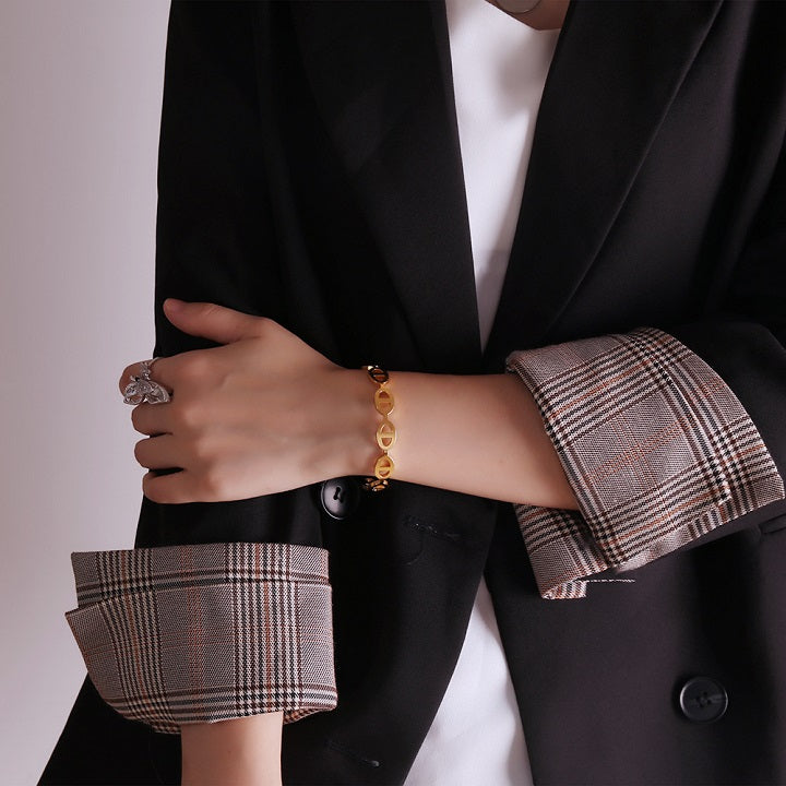 Novel Hollow Cuff Bracelet