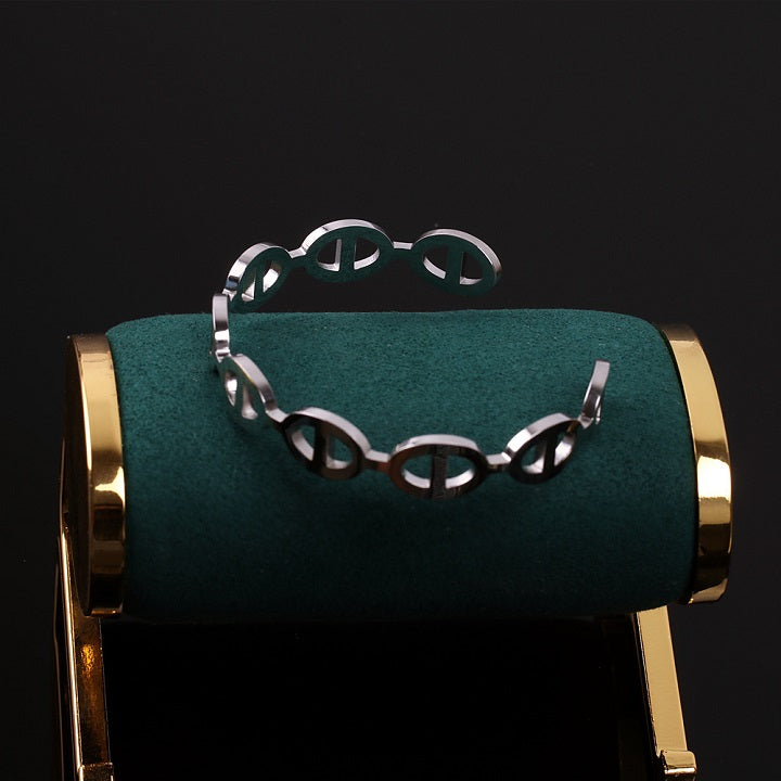 Novel Hollow Cuff Bracelet