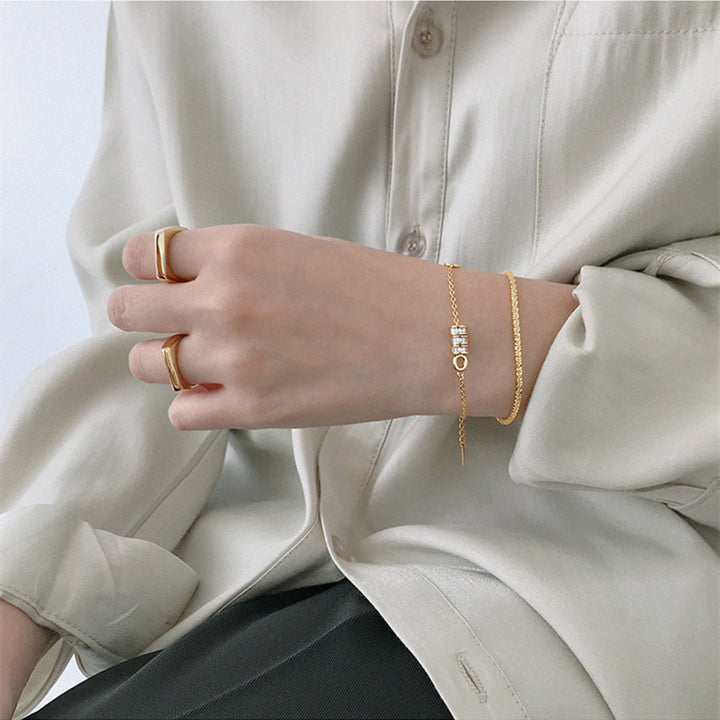 Shiny Gypsophila Bracelet