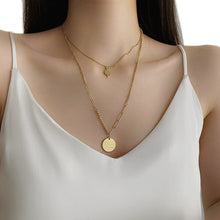 Load image into Gallery viewer, Double Layer Charm Necklace
