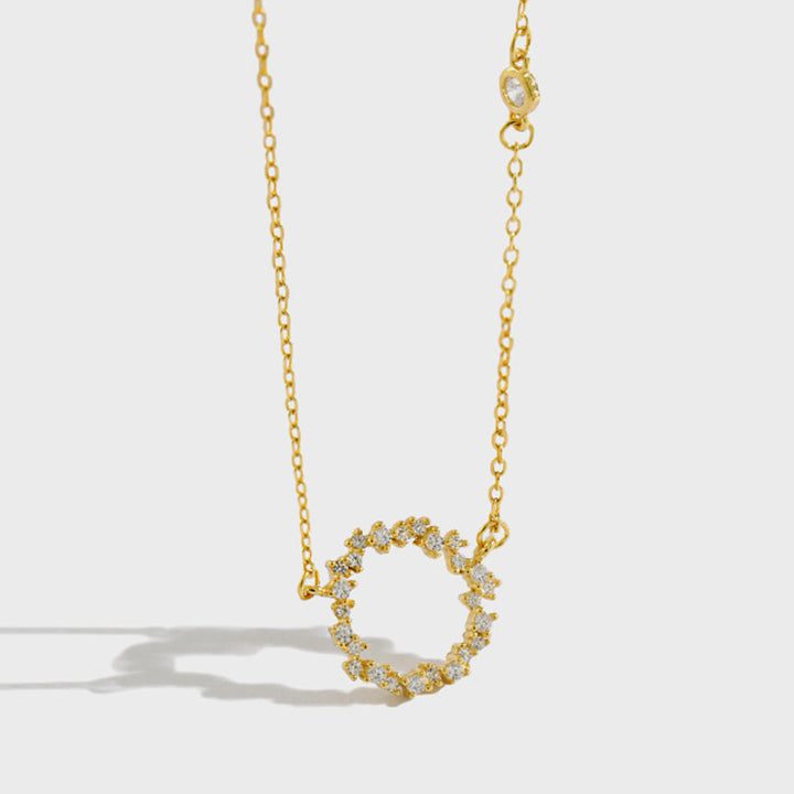 Diamond Garland Necklace