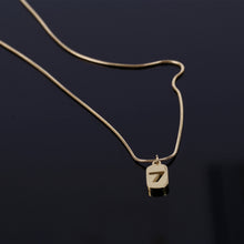 Load image into Gallery viewer, Lucky 7 Pendant Necklace

