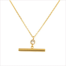 Load image into Gallery viewer, Minimalist Bar Pendant Necklace
